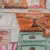 Puzzle Cuisine de Printemps - Caro from Woodland - 500 pièces