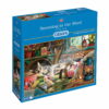 Puzzle Snoozing in the Shed - Gibsons - 1000 pièces