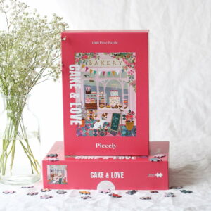 Puzzle Cake & Love - Piecely - 1000 pièces