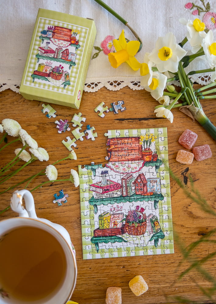 Puzzle Etagère de Printemps - Caro from Woodland - 99 pièces – Image 2