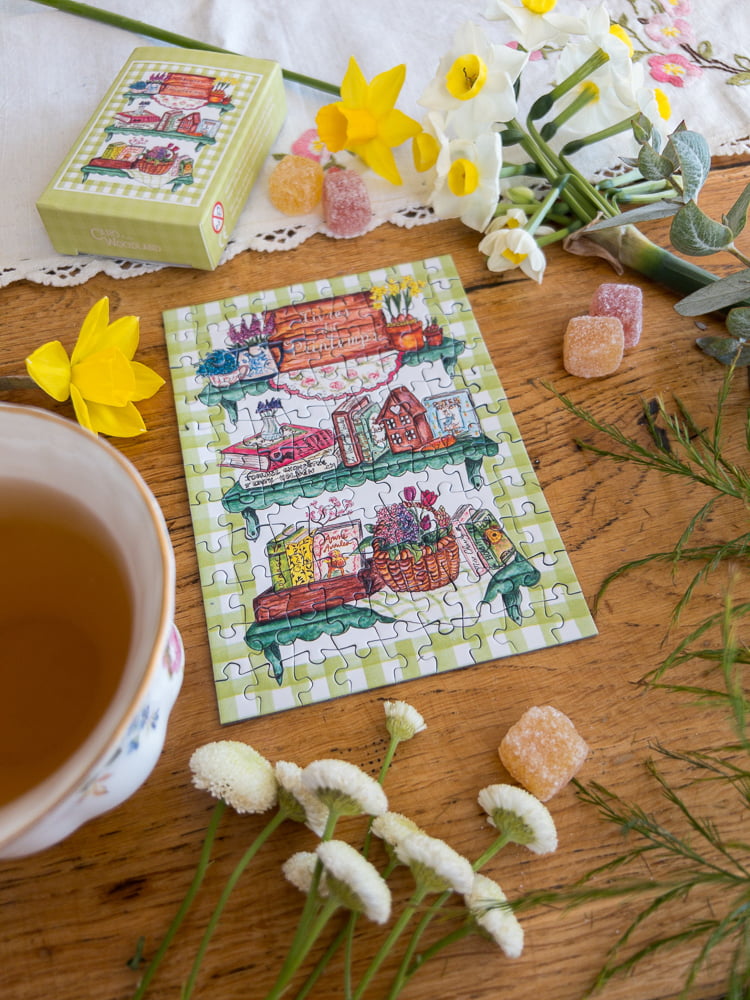 Puzzle Etagère de Printemps - Caro from Woodland - 99 pièces – Image 3