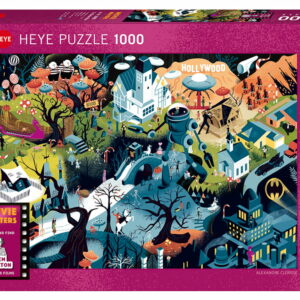 Puzzle Tim Burton Films - Heye - 1000 pièces