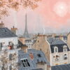 Puzzle Ciel Rose - Michèle Wilson - 30 pièces