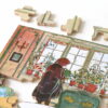 Puzzle Fleurs sur la Fenêtre - Michèle Wilson - 80 pièces