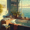 Puzzle Bain voyons ! - Piece & Love - 1000 pièces