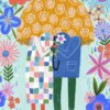 Puzzle Flower Shower - Pieces & Peace - 500 pièces