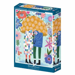 Puzzle Flower Shower - Pieces & Peace - 500 pièces