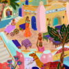 Puzzle Nubian Village - Pieces & Peace - 1000 pièces