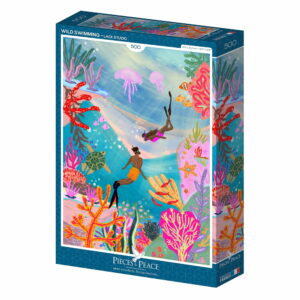 Puzzle Wild Swimming - Pieces & Peace - 500 pièces