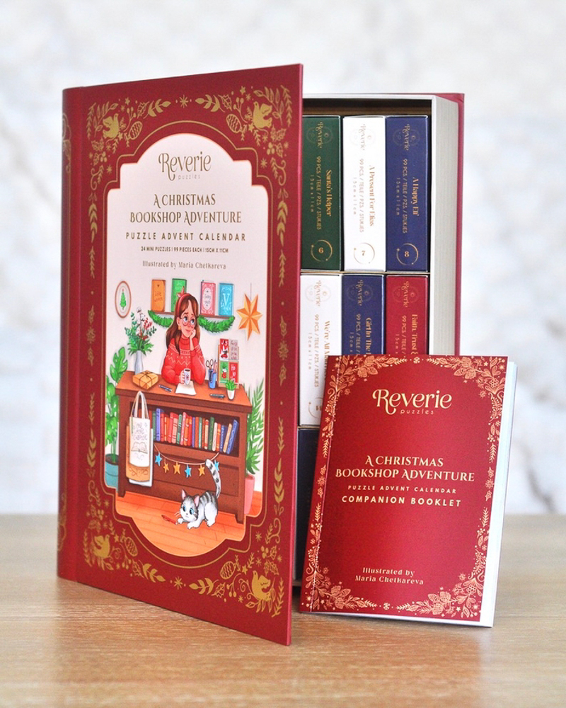 Calendrier de l’avent Puzzles - Reverie Puzzles - 24 X 99 pièces – Image 4