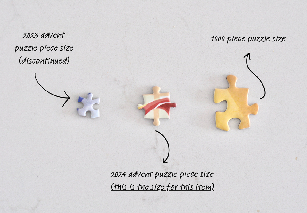 Calendrier de l’avent Puzzles - Reverie Puzzles - 24 X 99 pièces – Image 5