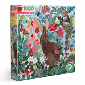 Puzzle Poppy Bunny - eeBoo - 1000 pièces