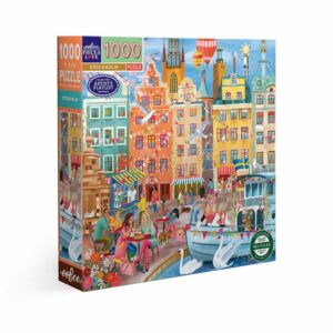 Puzzle Stockholm - eeBoo - 1000 pièces