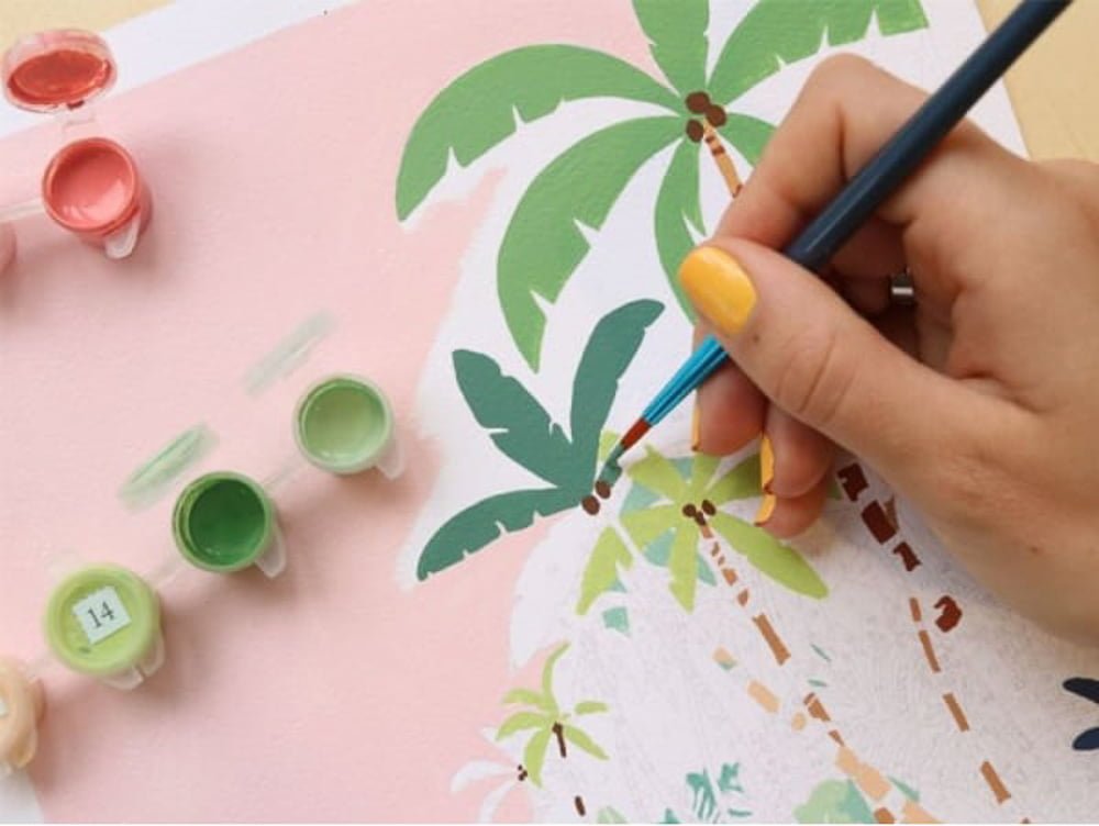 Peinture au numéro Bora Bora - La Petite Epicerie – Image 2