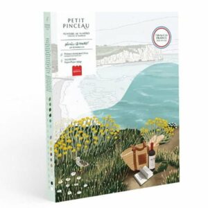 Peinture au numéro Picnic à Étretat - La Petite Epicerie