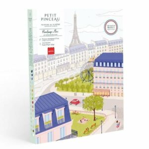 Peinture au numéro Un printemps à Paris - La Petite Epicerie