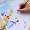 Peinture au numéro Un printemps à Paris - La Petite Epicerie