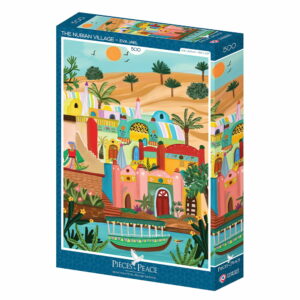 Puzzle Le Village Nubien - Pieces & Peace - 500 pièces