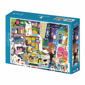 Puzzle Mon Lieu Préféré : l'Atelier d'Art - Pieces & Peace - 1500 pièces