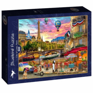 Puzzle City of Love, Paris - Bluebird - 500 pièces