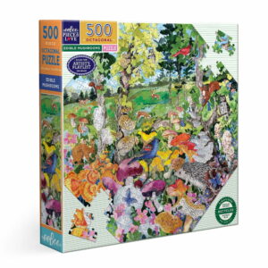 Puzzle Edible Mushrooms - eeBoo - 500 pièces