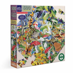 Puzzle Poisonous Mushrooms - eeBoo - 500 pièces