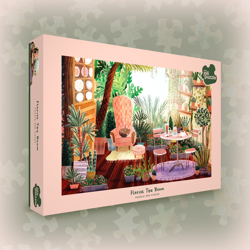 Puzzle Florist Tea Room - Mon Joli Puzzle - 500 pièces – Image 2