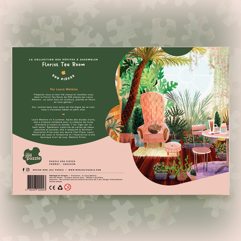 Puzzle Florist Tea Room - Mon Joli Puzzle - 500 pièces – Image 4