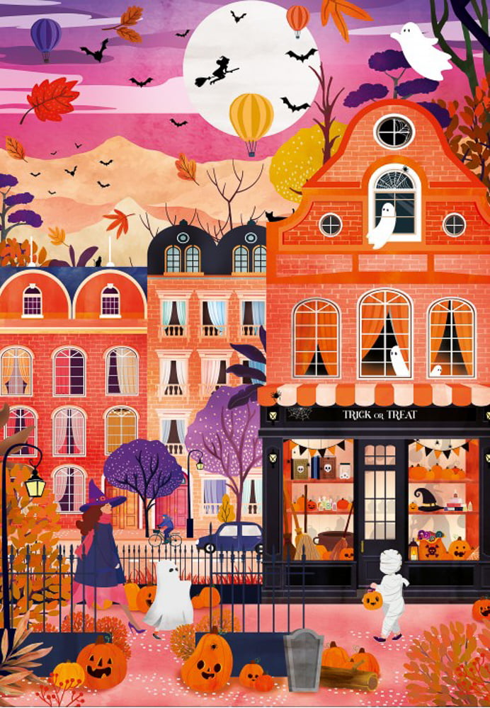 Puzzle Des Bonbons ou un Sort - Pieces & Peace - 1000 pièces – Image 2