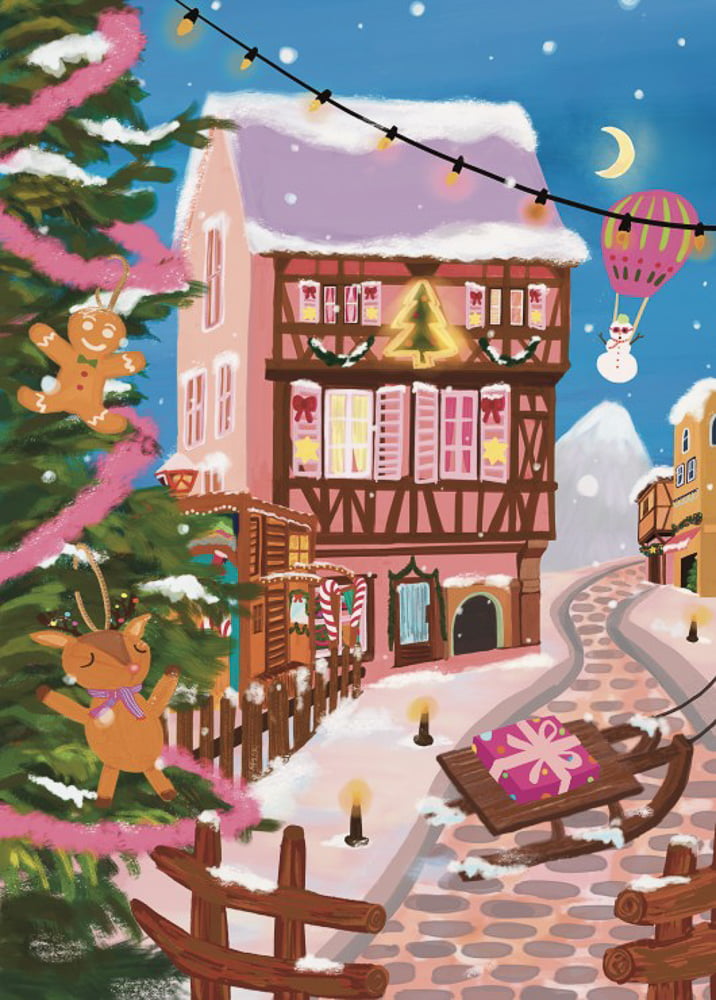 Puzzle Marché de Noël de Colmar - Pieces & Peace - 500 pièces – Image 2