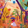Puzzle Promenade d'Automne - Pieces & Peace - 1000 pièces