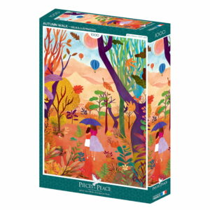 Puzzle Promenade d'Automne - Pieces & Peace - 1000 pièces