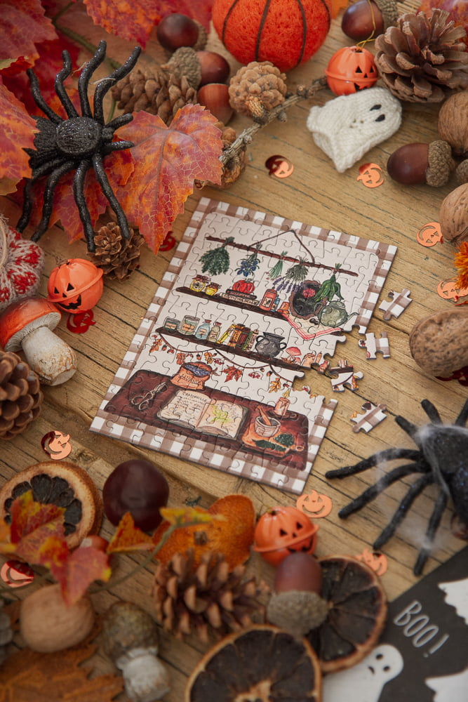 Puzzle Etagère d'Halloween - Caro from Woodland - 99 pièces – Image 2