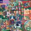 Puzzle Christmas Decorations - eeBoo - 1000 pièces