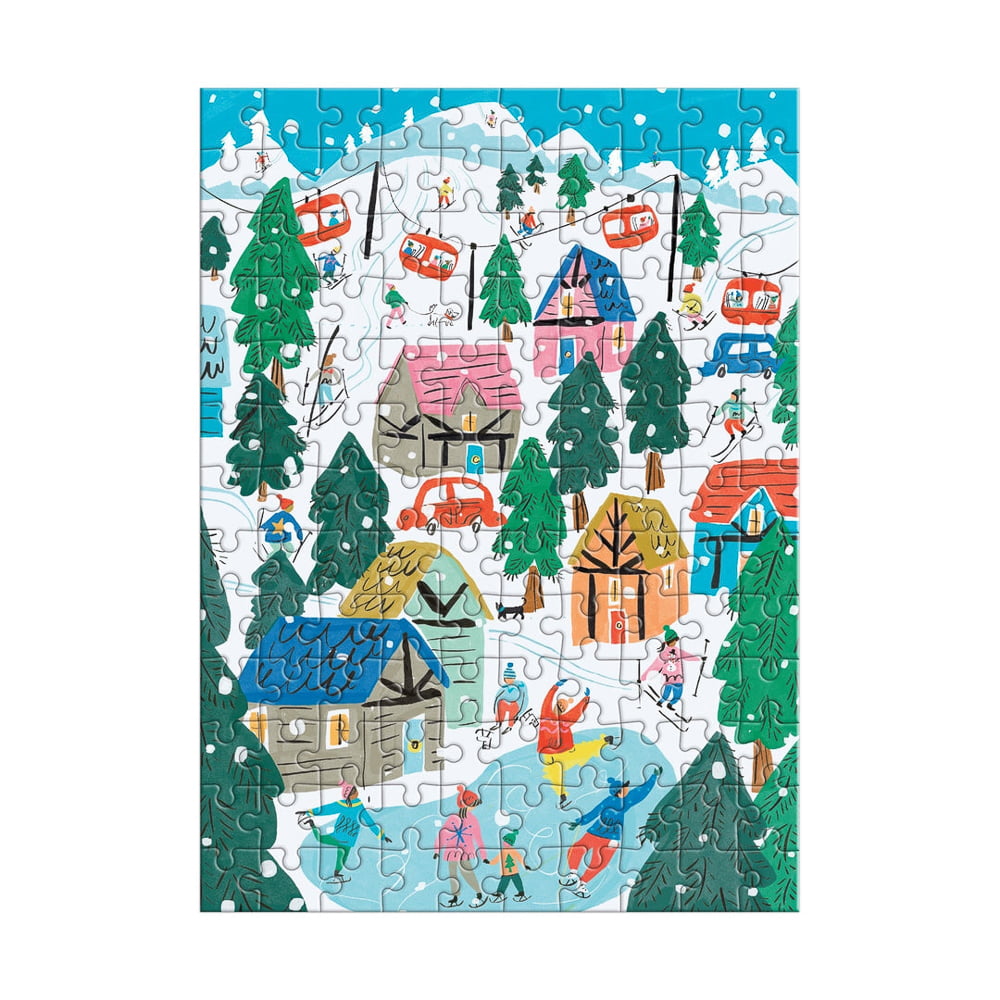 Puzzle Alpine Cottage - Galison - 130 pièces – Image 4