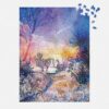 Puzzle Enchanted Snowfall - Galison - 1000 pièces