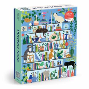 Puzzle Purrfect Nook - Galison - 1000 pièces