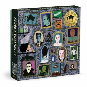 Puzzle Spooky Portraits - Galison - 500 pièces