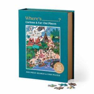 Puzzle Where's ________? Curious and Far Out Places - Galison - 500 pièces