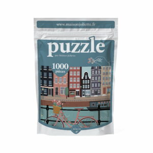 Puzzle Pédalons au fil de l'eau - Maison Joliette - 1000 pièces