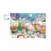 Calendrier de l’avent Puzzle Village Noël - Martinex - 1008 pièces