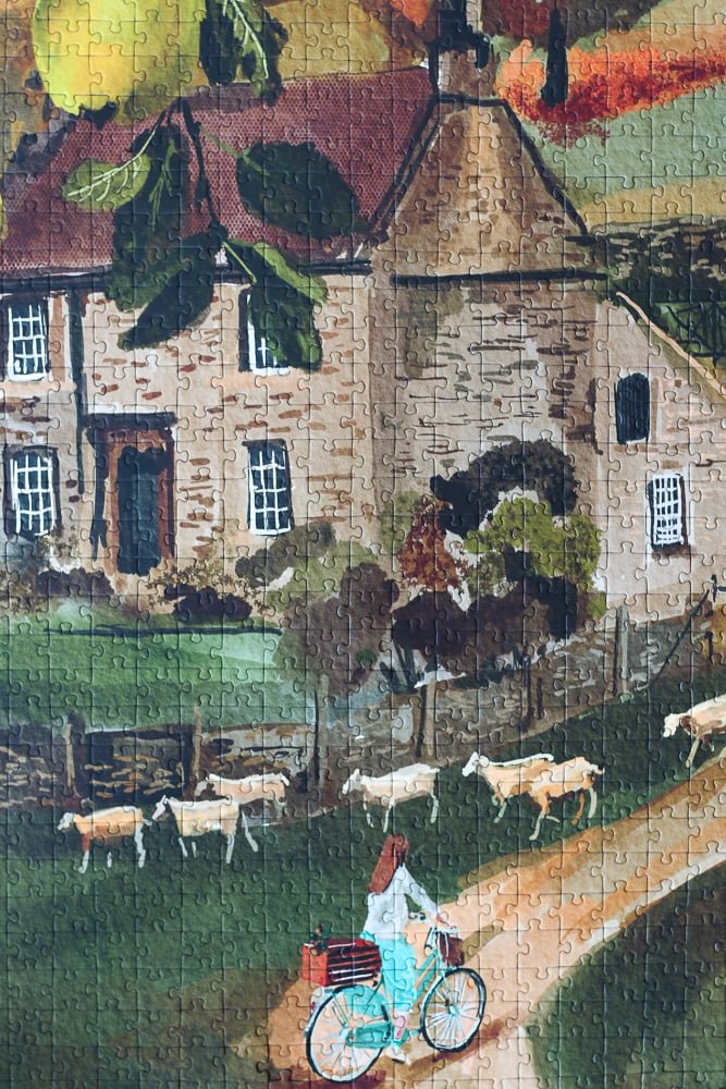 Puzzle English Cottage - Piecely - 1000 pièces – Image 3
