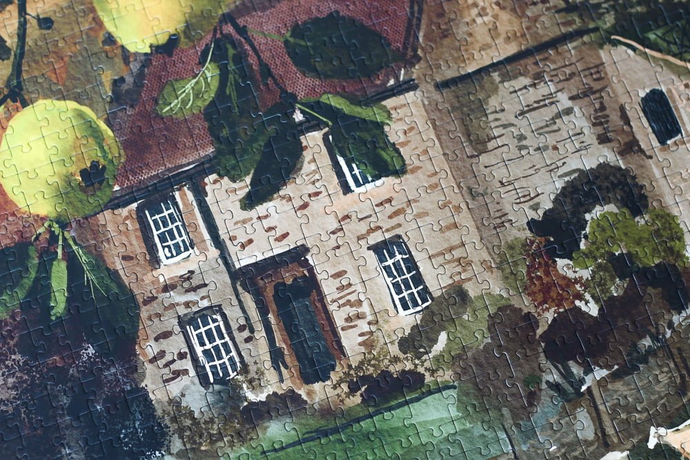 Puzzle English Cottage - Piecely - 1000 pièces – Image 5