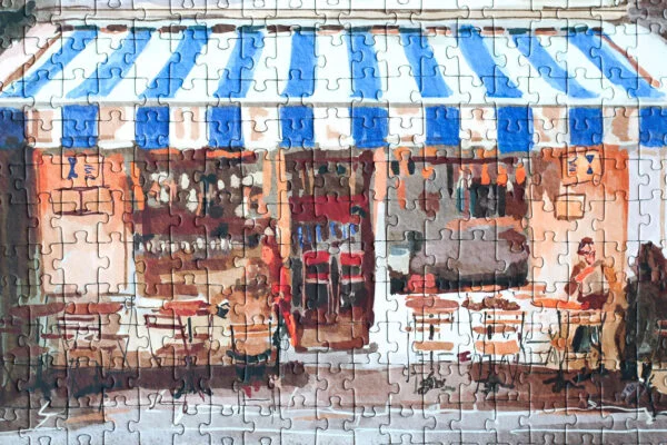 Puzzle French Bistro - Piecely - 500 pièces – Image 3