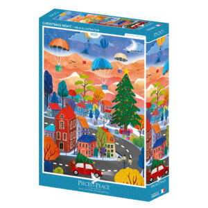 Puzzle Nuit de Noël - Pieces & Peace - 1500 pièces