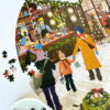 Puzzle Christmas Market - Vissevasse - 1000 pièces