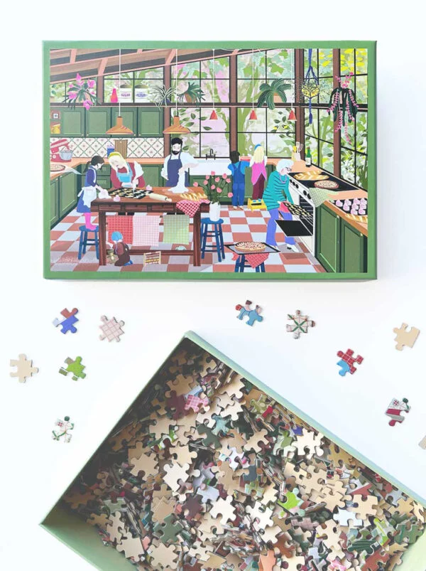 Puzzle Cozy Kitchen - Vissevasse - 1000 pièces – Image 2