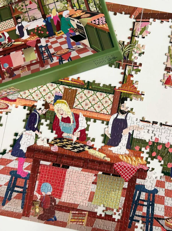 Puzzle Cozy Kitchen - Vissevasse - 1000 pièces – Image 3