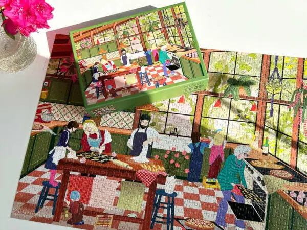 Puzzle Cozy Kitchen - Vissevasse - 1000 pièces – Image 4