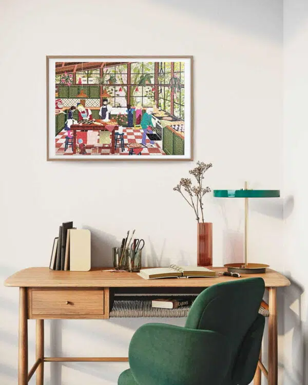 Puzzle Cozy Kitchen - Vissevasse - 1000 pièces – Image 5